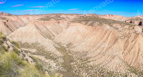 Preview: "Coloraos" of Gorafe badlands desert in Andalusia, Spain