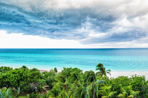 Preview: Storm clouds over the sea