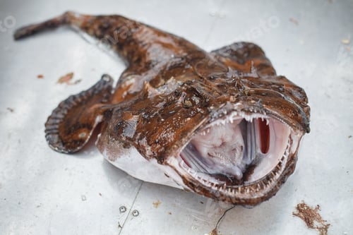 Preview: raw angler fish