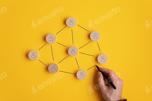 Preview: Conceptual image of network marketing
