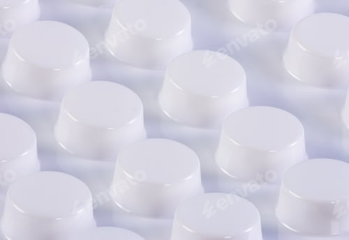 Preview: White blister pack with pills