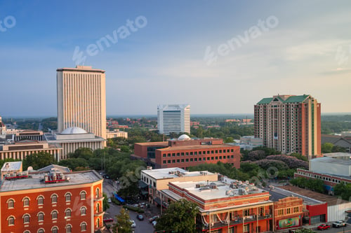 Preview: Tallahassee, Florida, USA Downtown Skyline