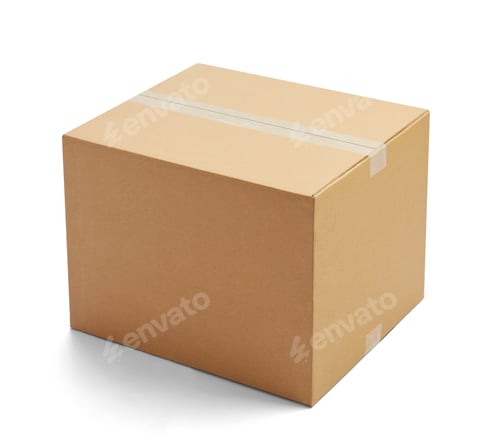 Preview: box package delivery cardboard carton packaging isolated
