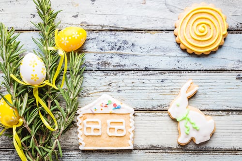 Preview: Easter homemade gingerbread cookie