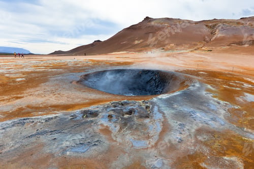 Preview: Hot Mud Pots in the Geothermal Area Hverir, Iceland