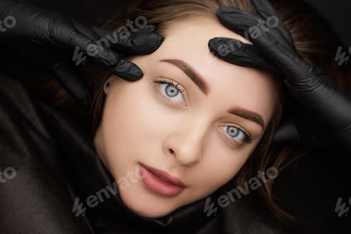 Preview: Result after correction of permanent makeup photo makeup after the procedure