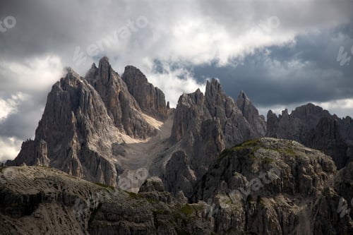 Preview: Cadini di Misurina in the Dolomites, Italy, Europe