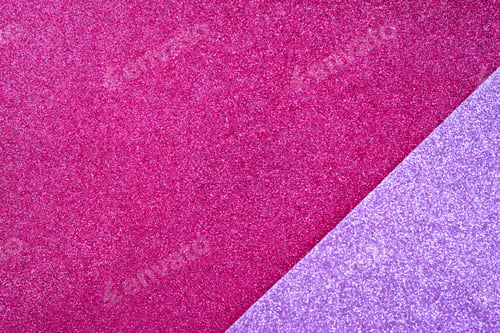 Preview: Pink background with sequins on it. Copy space. Trendy background.