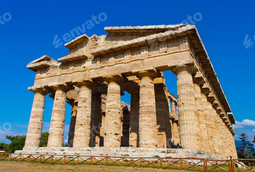 Preview: The greek Temple of Hera-II. Paestum, Italy