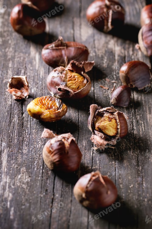 Preview: Baked edible chestnuts
