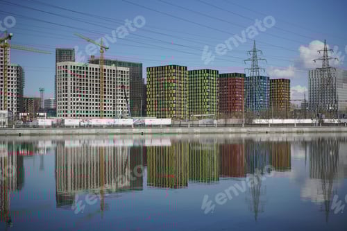 Preview: Colorful buildings in Moscow