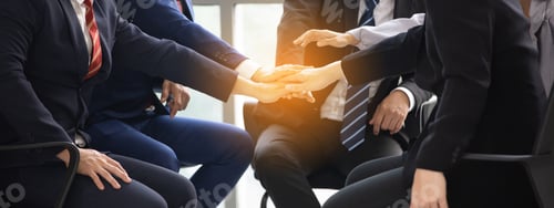 Preview: Group of Business People Diverse Meeting and Working in the Office, Seminar Concept