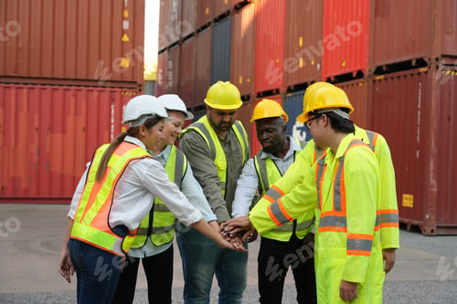 Preview: Foreman control industrial container cargo freight ship