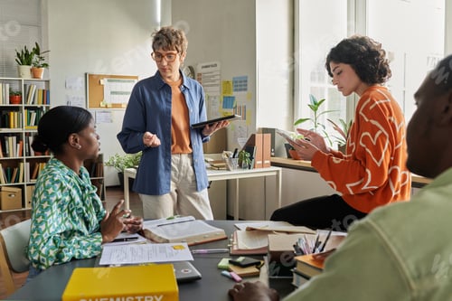 Preview: Collaborating on Office Project with Diverse Team Members