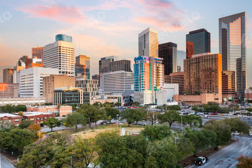 Preview: Houston, Texas, USA Downtown Skyline