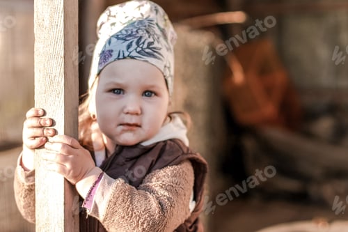 Preview: Toddler Girl,life in Village