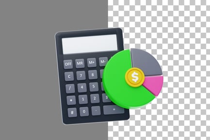 Preview: Budgeting 3D Icon