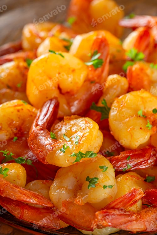 Preview: Grilled shrimps