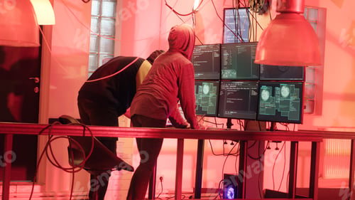Preview: Mysterious hackers being scared of police lights and law enforcement signals