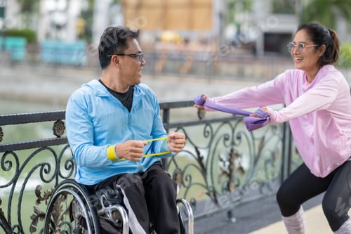 Preview: Wheelchair Fitness and Resistance Training with Partner