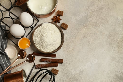 Preview: Set Baking Food Ingredients