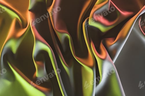 Preview: toned picture of elegant folded silk fabric background