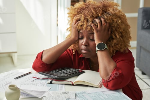 Preview: Woman tired of her bills and debts