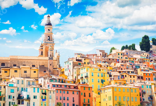 Preview: Menton town, France
