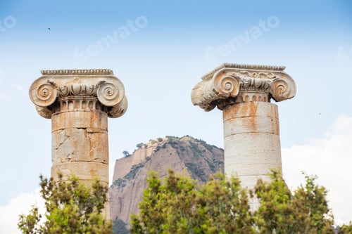 Preview: The Temple of Artemis. Sardes Ancient city. Manisa, Turkey. UNESCO World Heritage Tentative List.