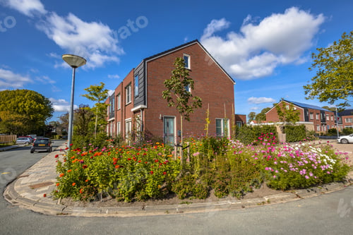 Preview: Street modern houses