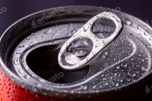 Preview: Detail of opened beer can