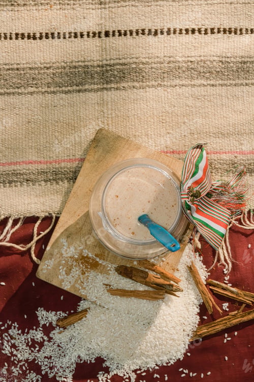 Preview: In Mexico, a table is set with delicious food and refreshing drinks like horchata.