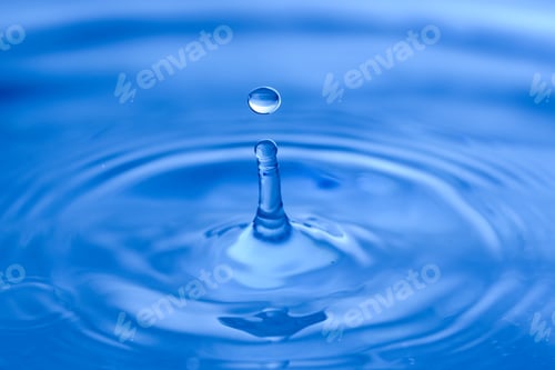 Preview: Drop of clear water