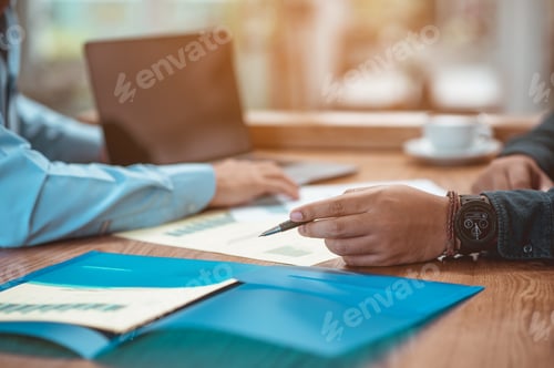 Preview: Business people and staff meeting in office to briefing strategy information of corporate.Business