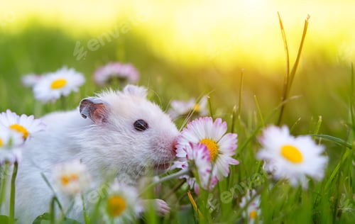 Preview: white hamster