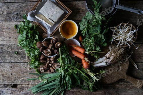 Preview: Vegetarian recipe of traditional crepe