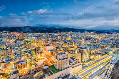 Preview: Yamagata, Japan Skyline