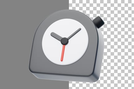Preview: Clock 3D Icon