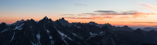 Preview: Rocky Mountains Landscape. Canadian Nature Background