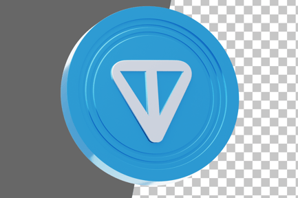 Preview: Toncoin 3D Icon