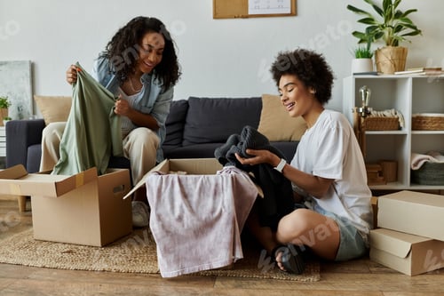 Preview: LGBT Couple Creatively Upcycling Clothes Together At Home