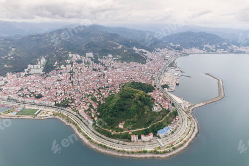 Preview: Giresun city view from Northern Turkey aka Black Sea region of Turkey