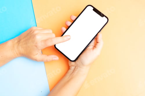 Preview: Modern phone mock up