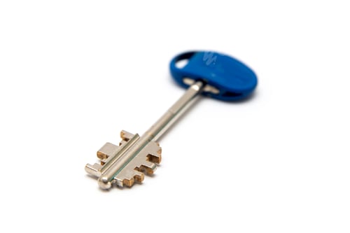 Preview: Key isolated on white