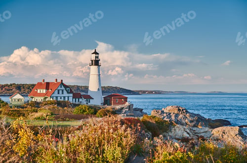 Preview: Portland Head Lighthouse, Maine, USA.