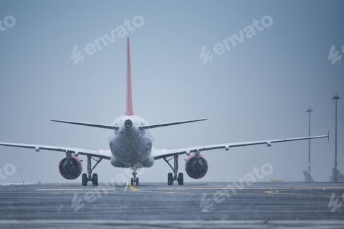 Preview: Winter day at the airport