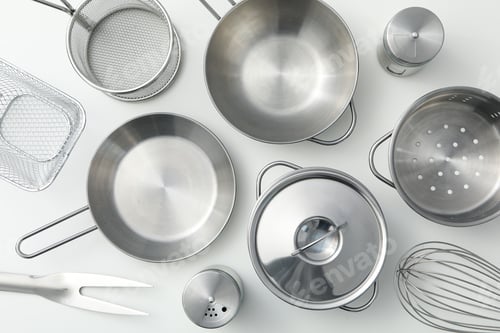 Preview: Concept of kitchen supplies and kitchen dish