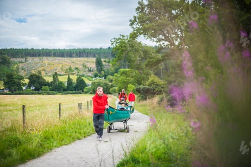 Preview: Canoeing the Caledonian Canal, near Inverness, Scottish Highlands, Scotland, United Kingdom, Europe