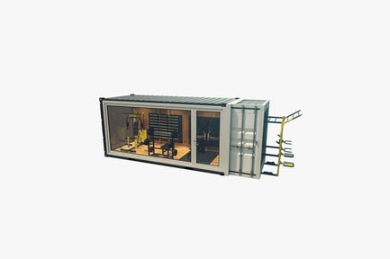 Preview: Mobile Gym Container: 20ft Fitness Conversion