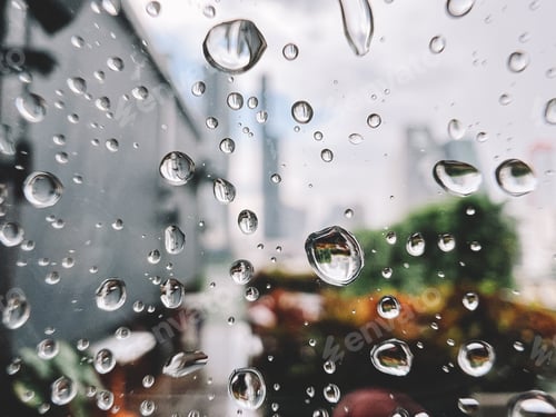 Preview: Water drop on mirror